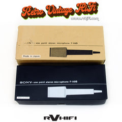 Sony F-99B One-Point Stereo Dynamic Microphone