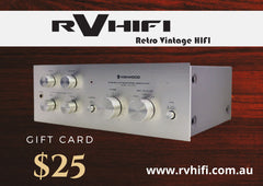 RV Hi Fi Gift Card - Choose your amount