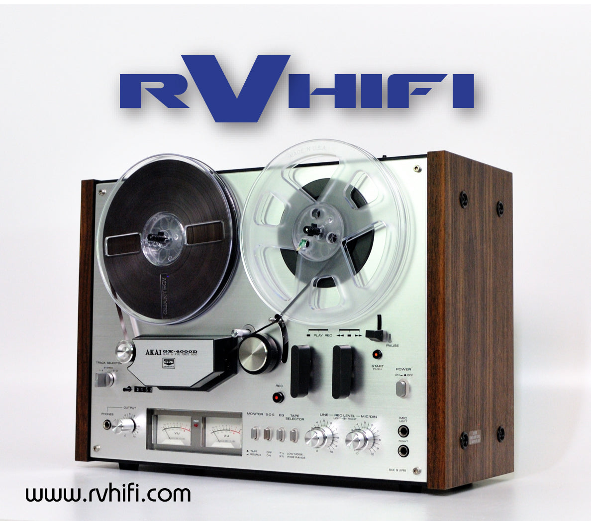 Buy Akai GX-4000D Stereo Reel to Reel Tape Recorder Online in Australia –  RV HIFI
