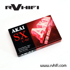 AKAI SX C-60 Cassette Tape 60min RV HI FI