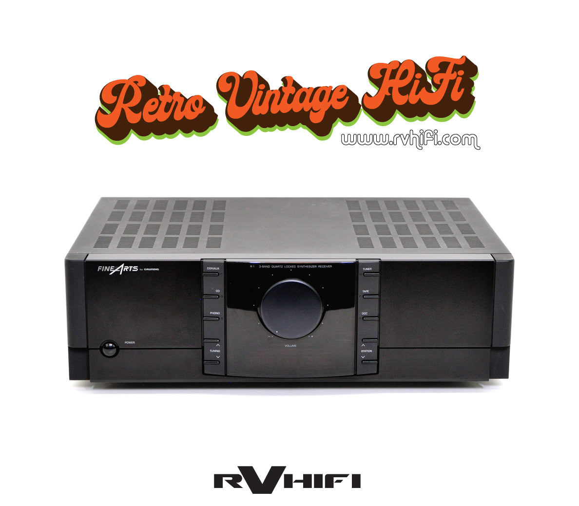 Grundig Fine Arts R1 Stereo Receiver Retro Vintage Audio RV HI FI
