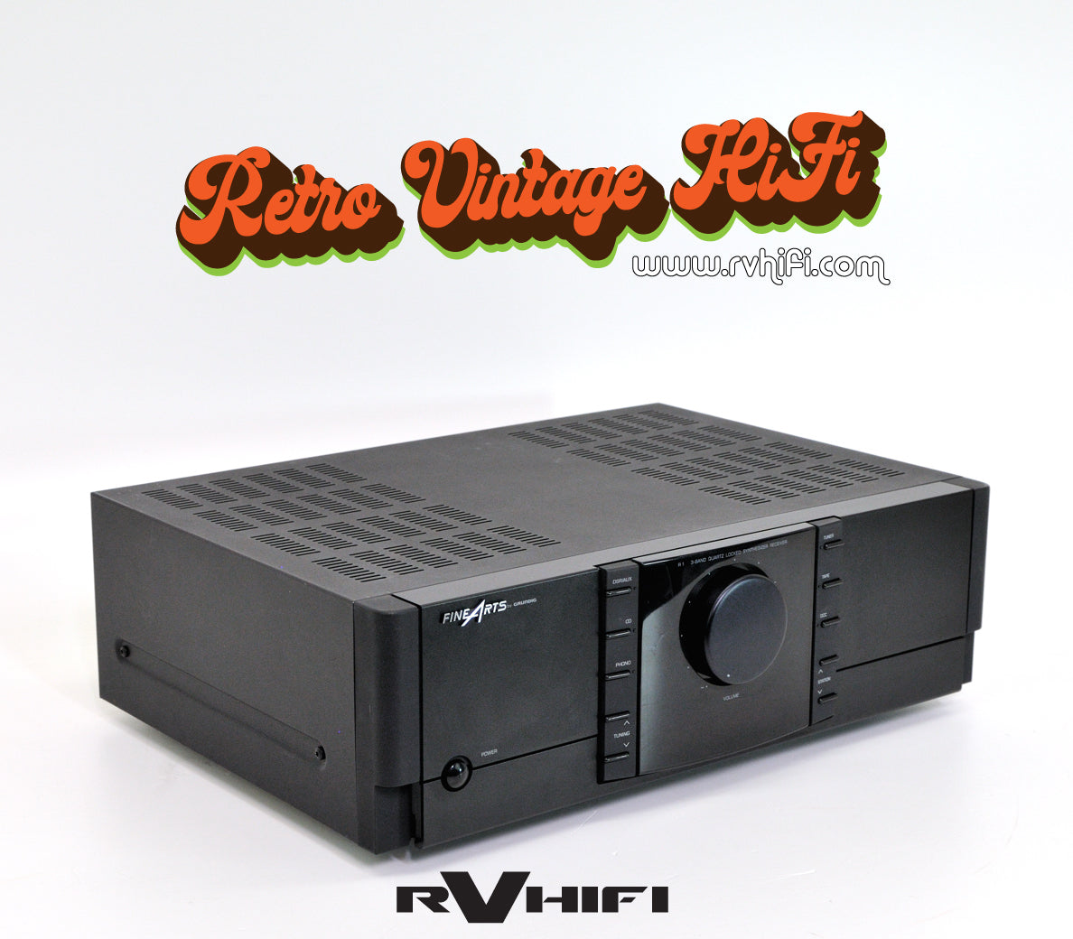 Grundig Fine Arts R1 Stereo Receiver Retro Vintage Audio RV HI FI