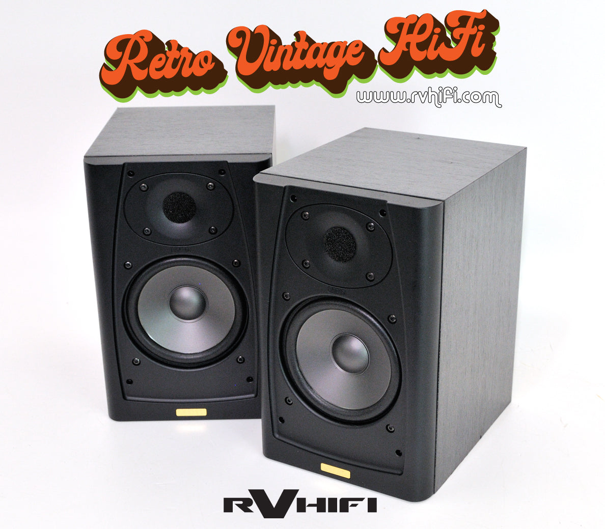 JAMO 28 Bookshelf 2 way Stereo Speakers Retro Audio RV HI FI