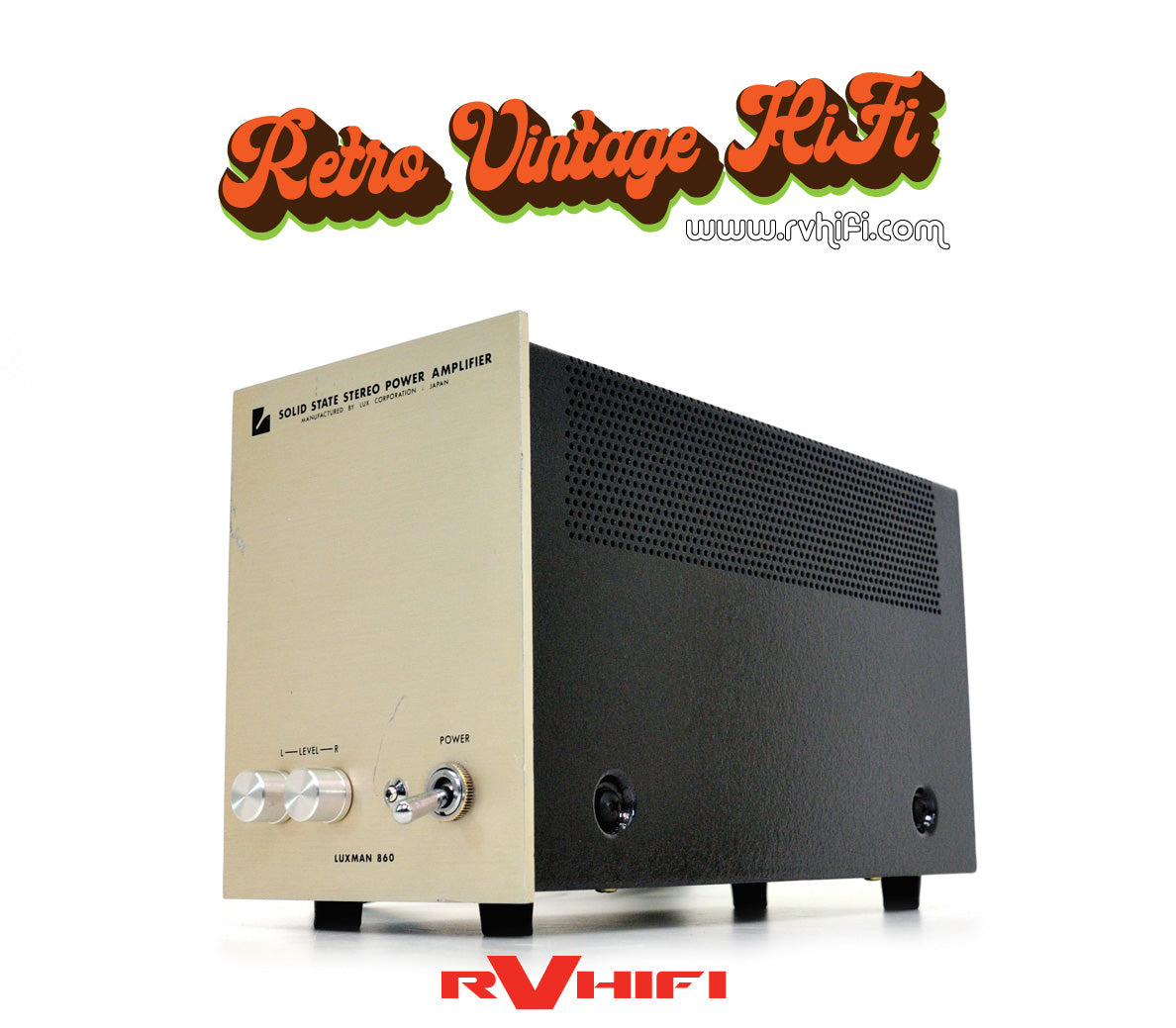Luxman MQ-860 Power Amp Vintage Amplifier RV HI FI
