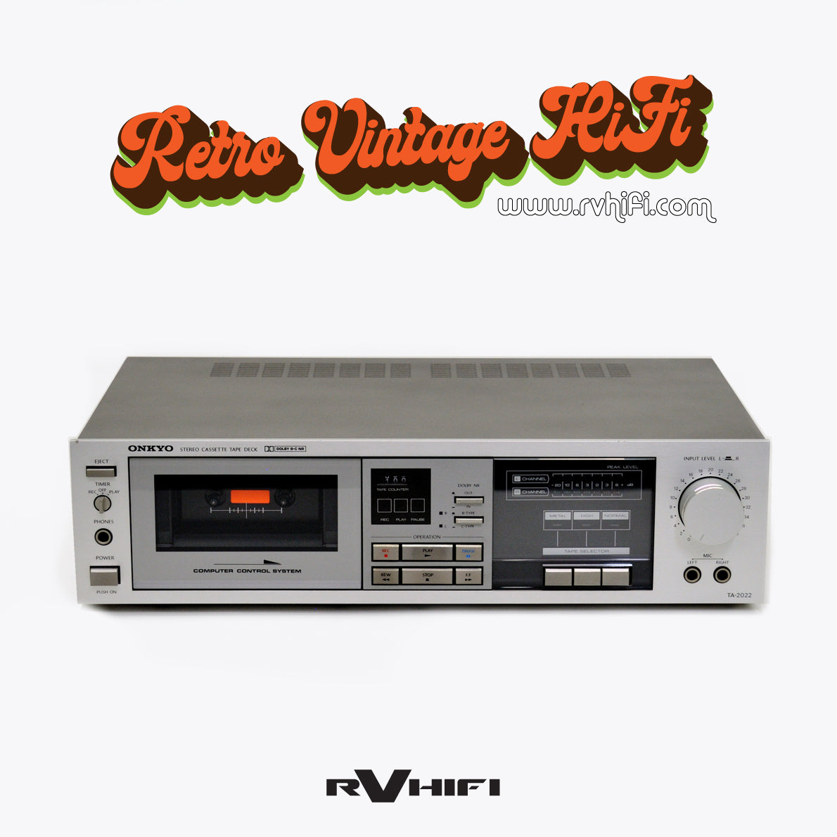 Onkyo TA-2022 Stereo Cassette Tape Deck