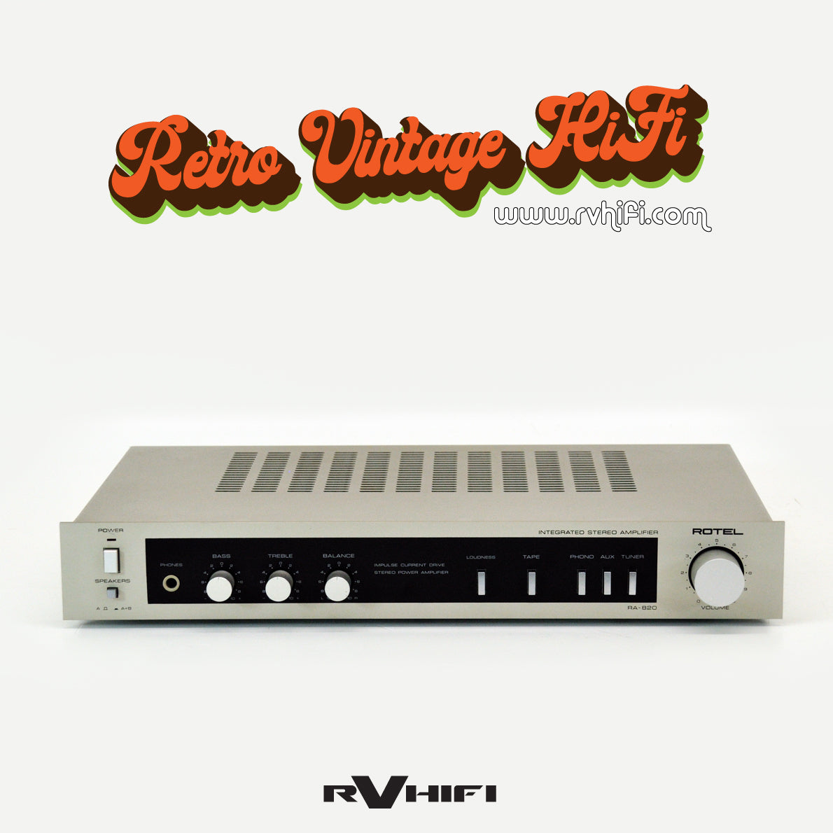 Rotel RA-820 Stereo Integrated Amplifier