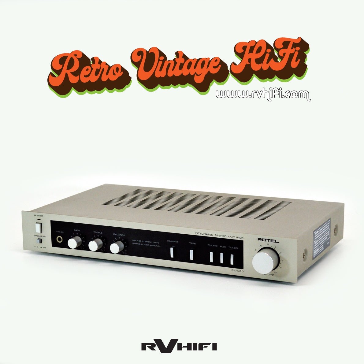 Rotel RA-820 Stereo Integrated Amplifier
