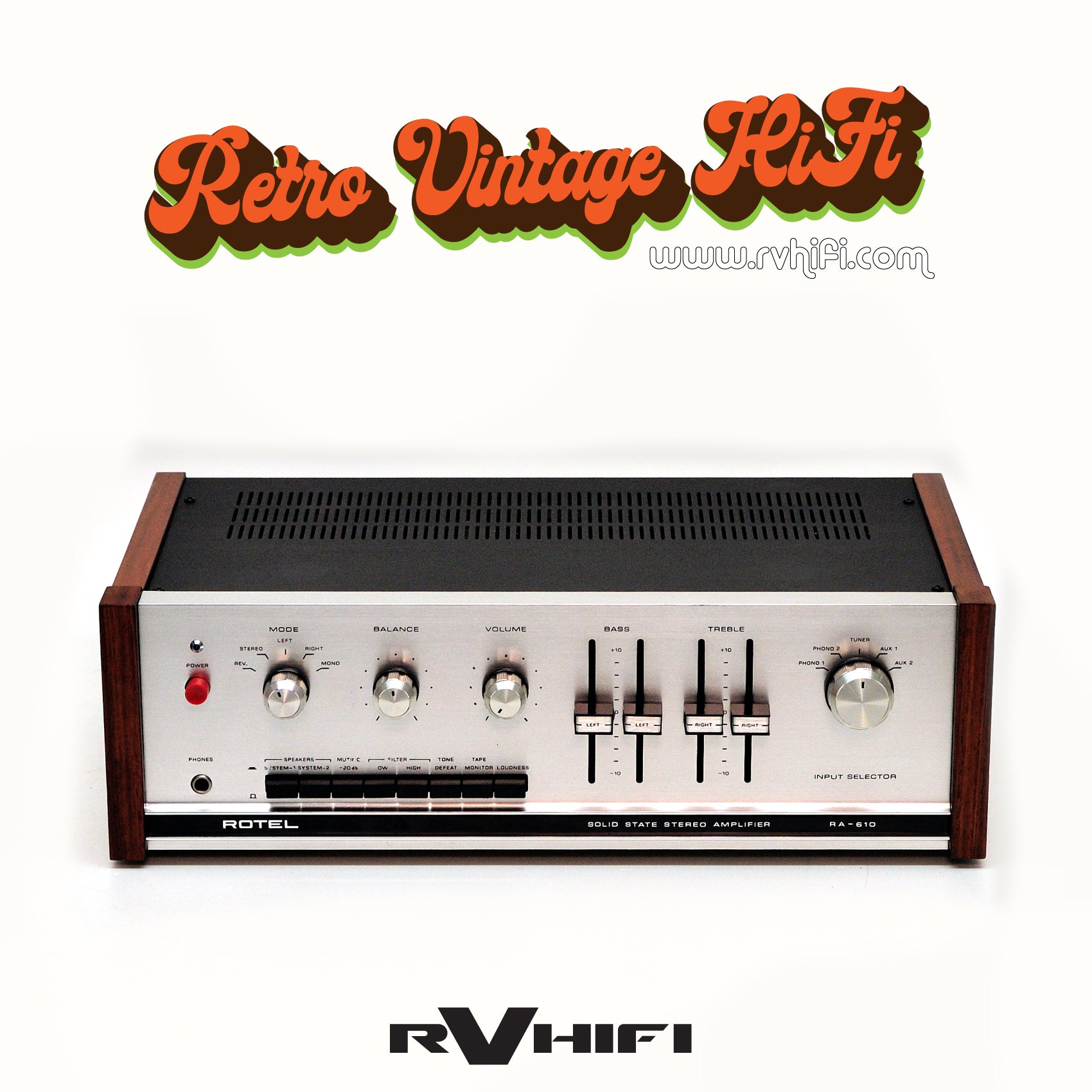 Rotel RA-610 Stereo Integrated Amplifier