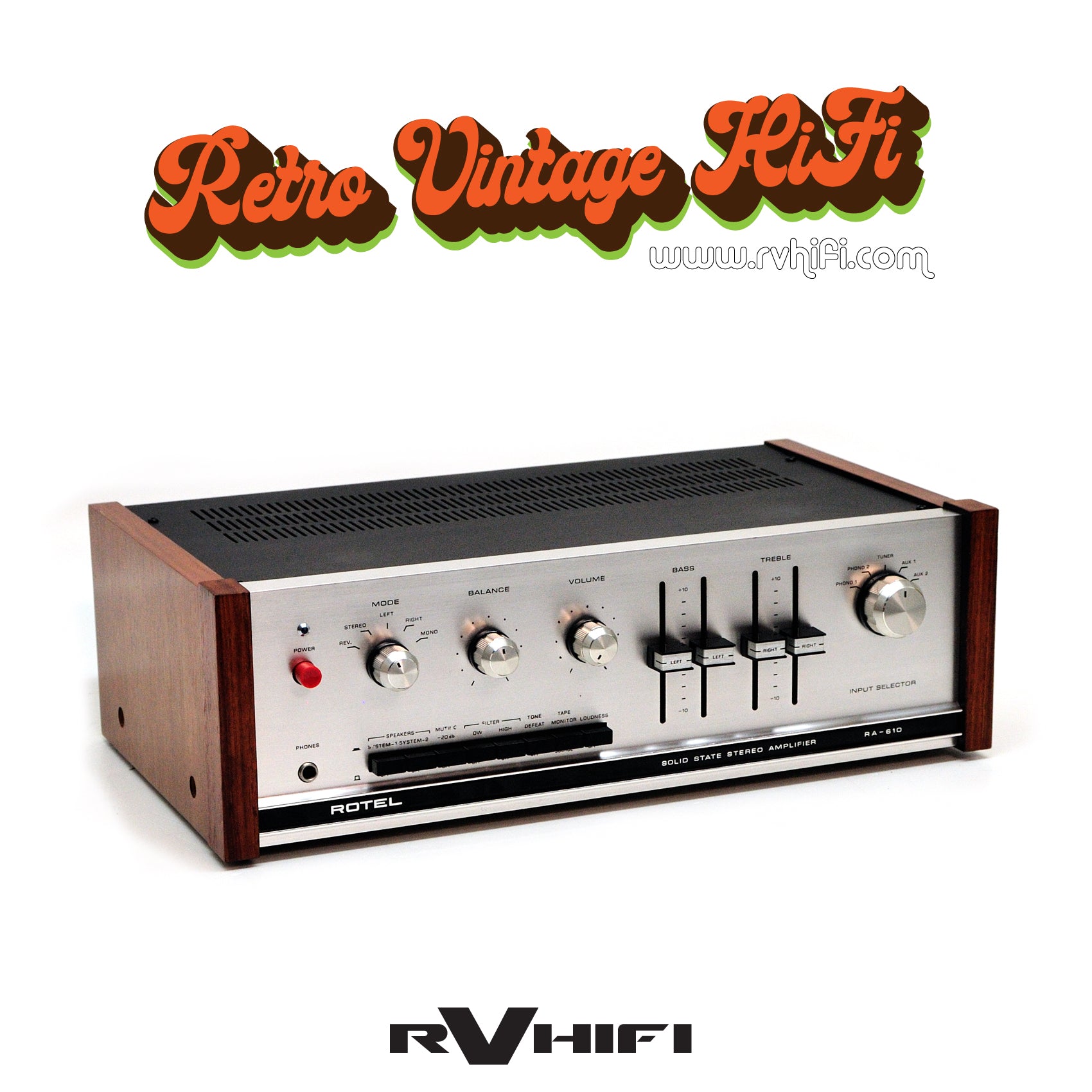Rotel RA-610 Stereo Integrated Amplifier