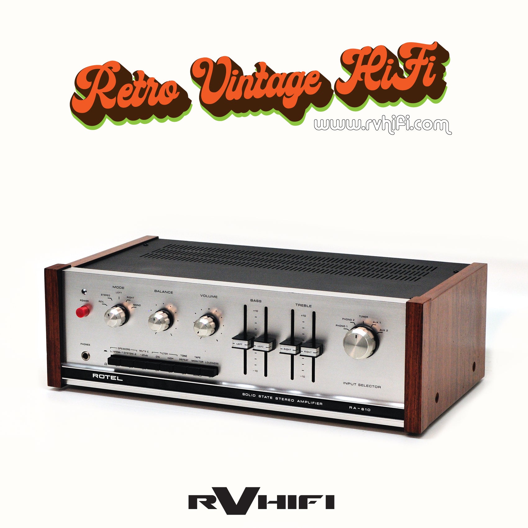 Rotel RA-610 Stereo Integrated Amplifier