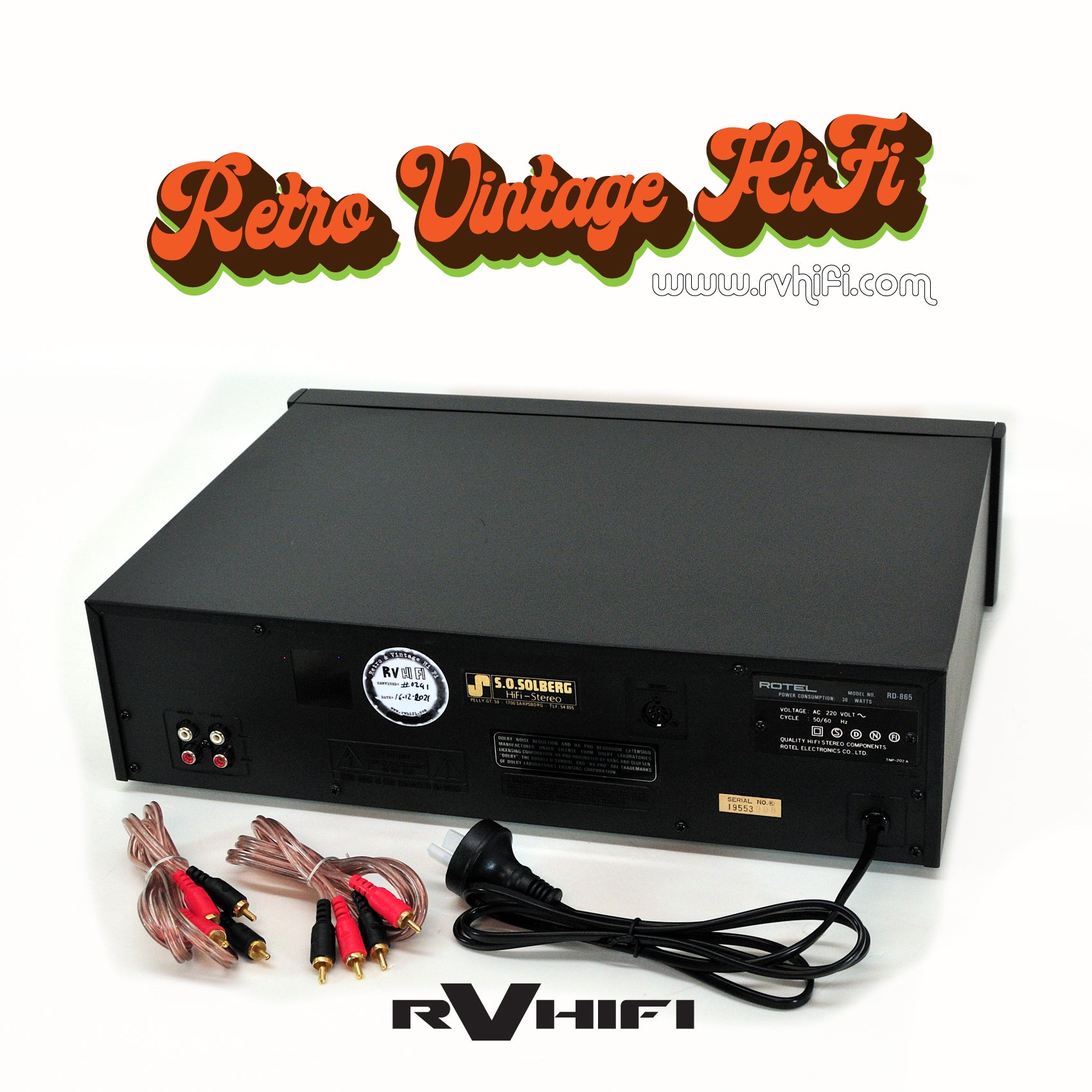 Rotel RD-865 Cassette Deck
