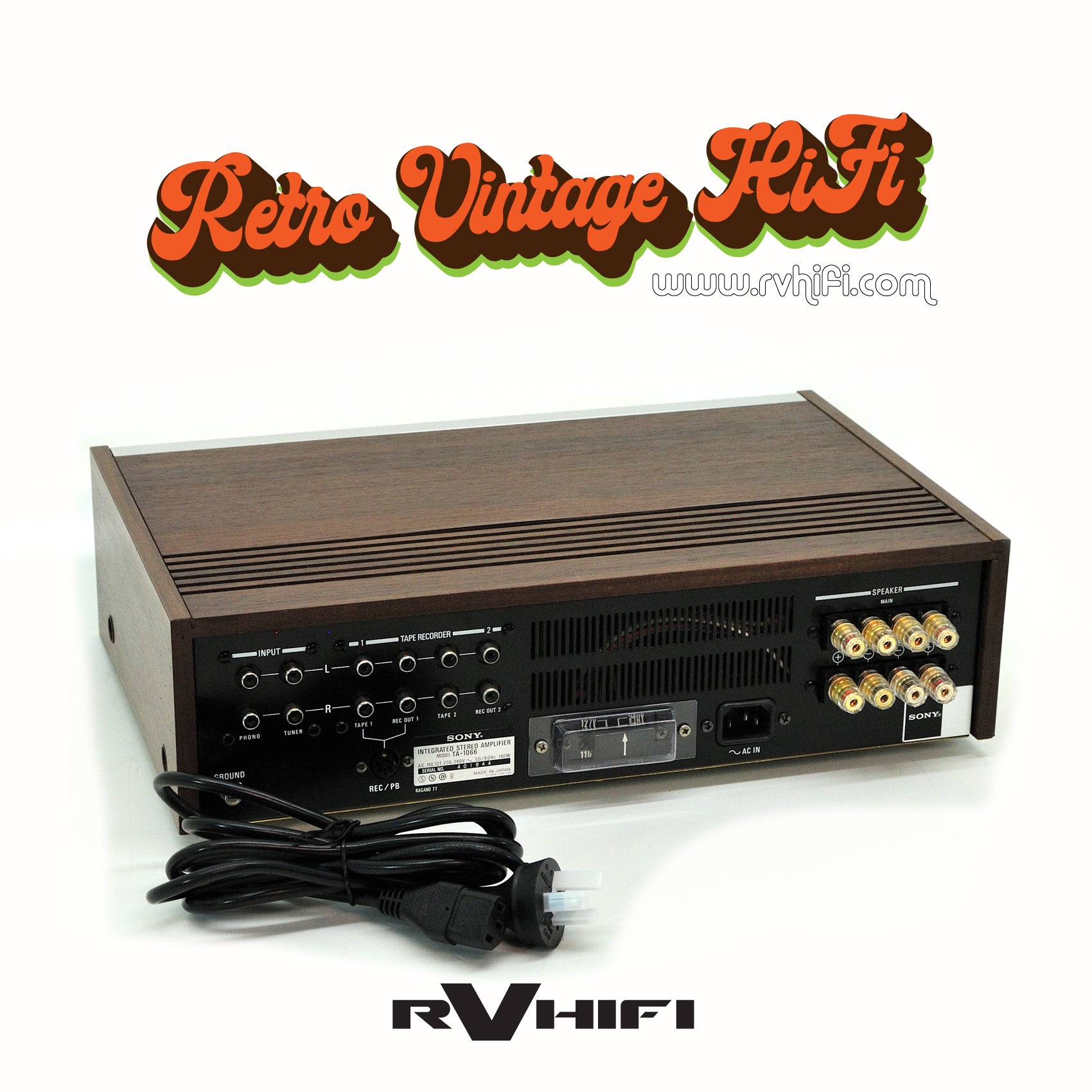 SONY TA-1068 Stereo Integrated Amplifier