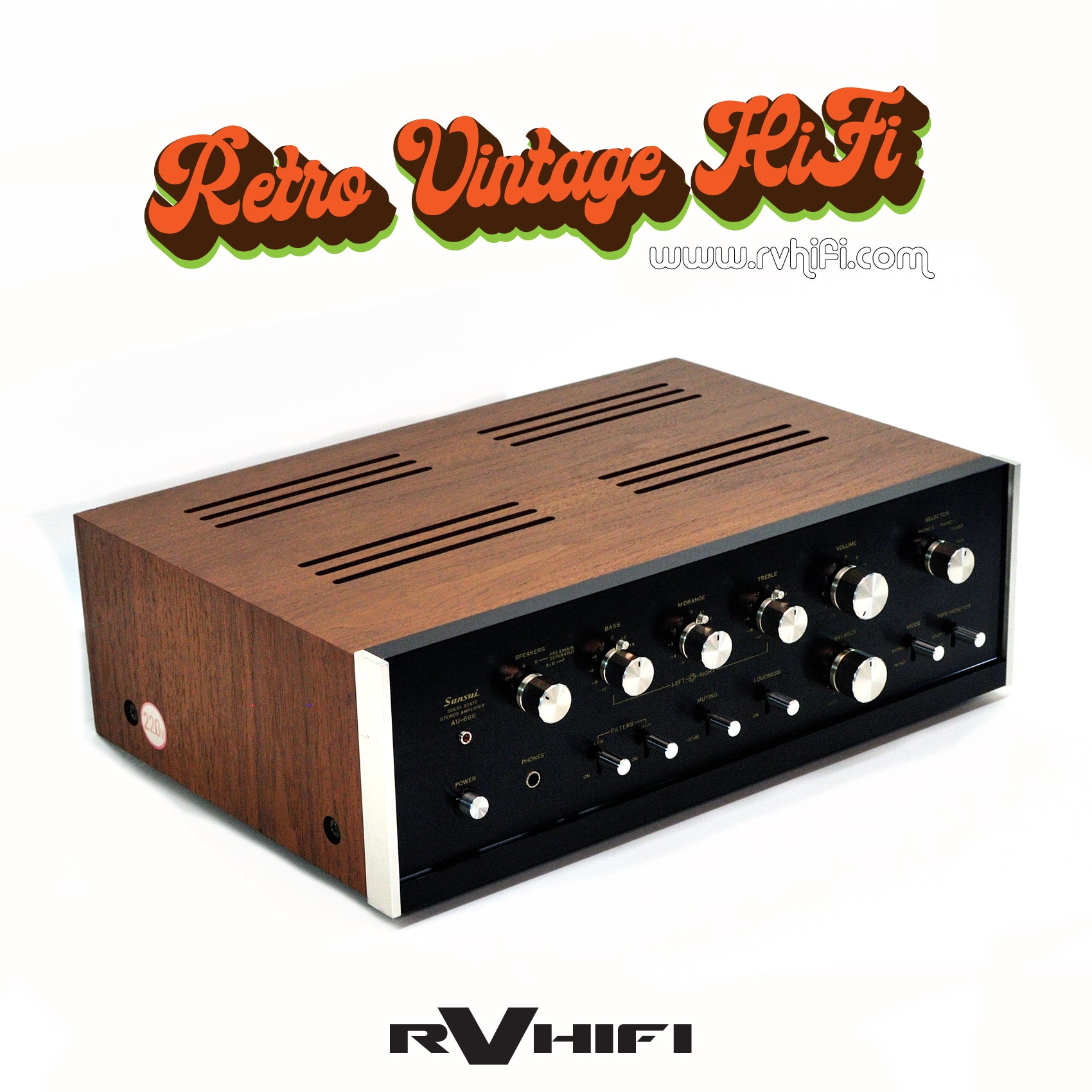 Sansui AU-666 Stereo Integrated Amplifier Solid State