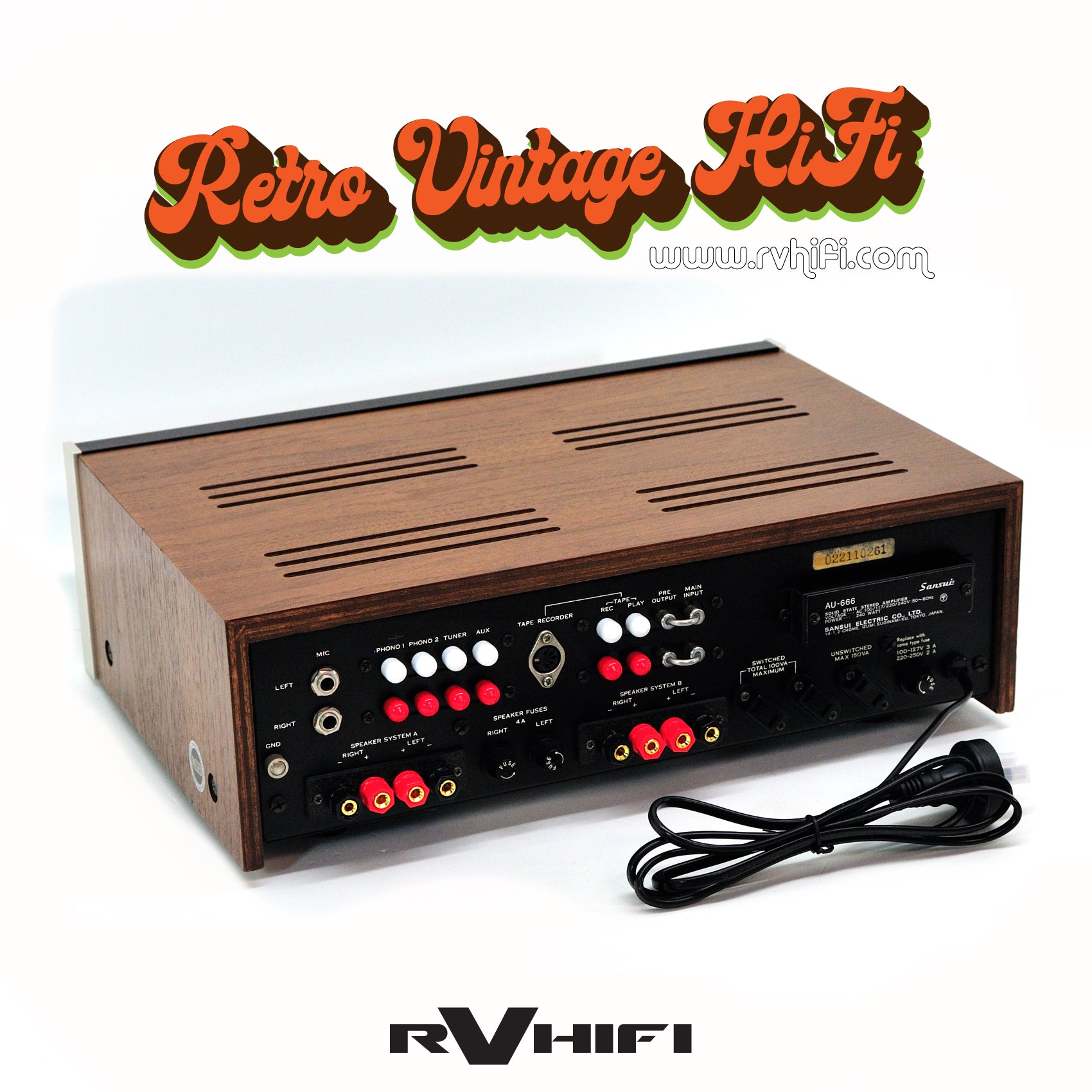 Sansui AU-666 Stereo Integrated Amplifier Solid State