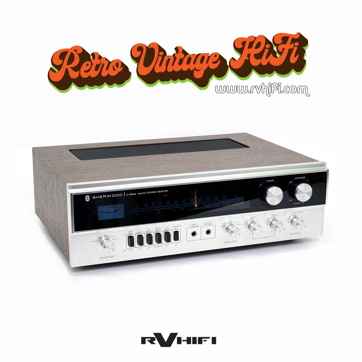 Sherwood S-7310 Solid-State Stereo/Dynaquad Receiver
