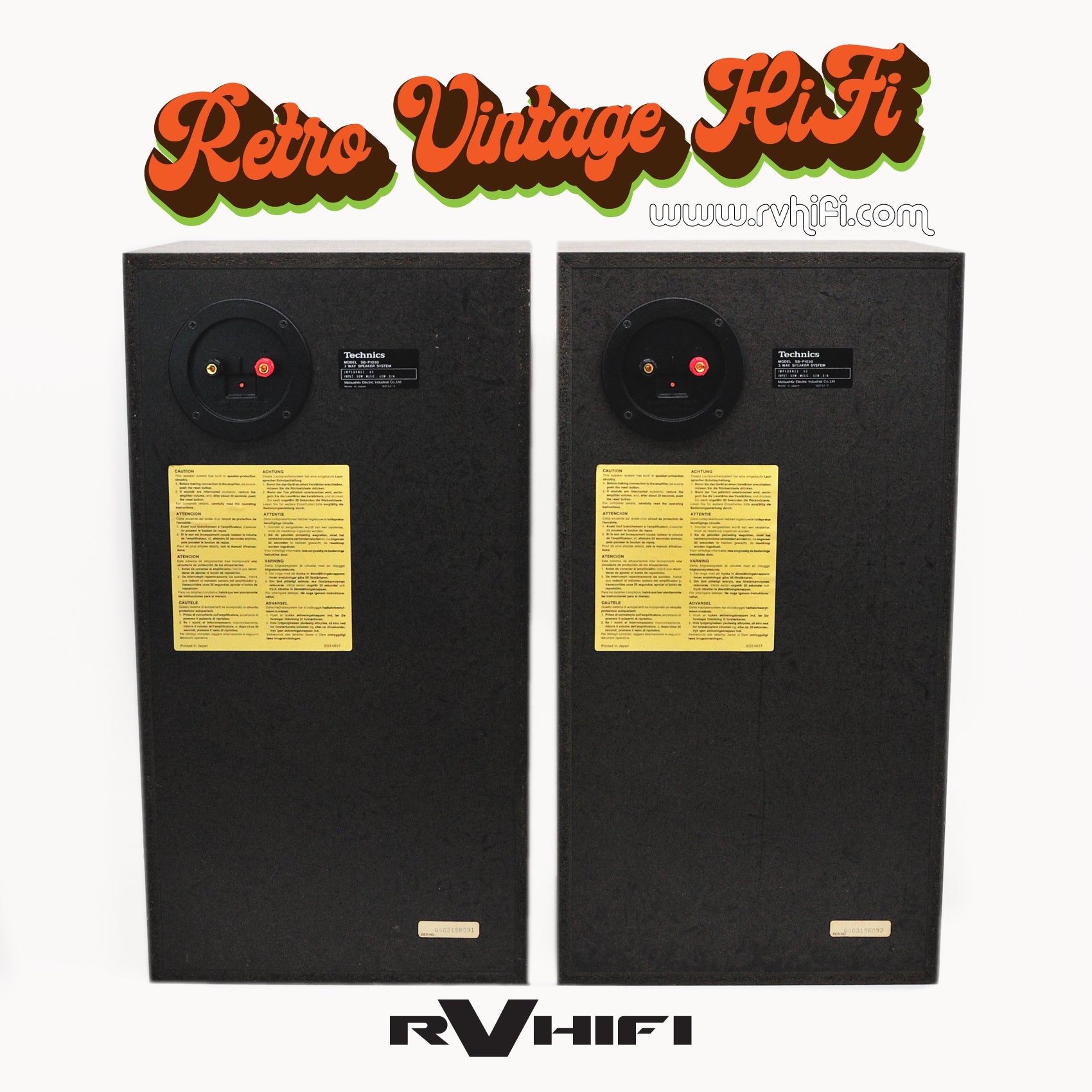 Technics SB-P1030 Loudspeakers