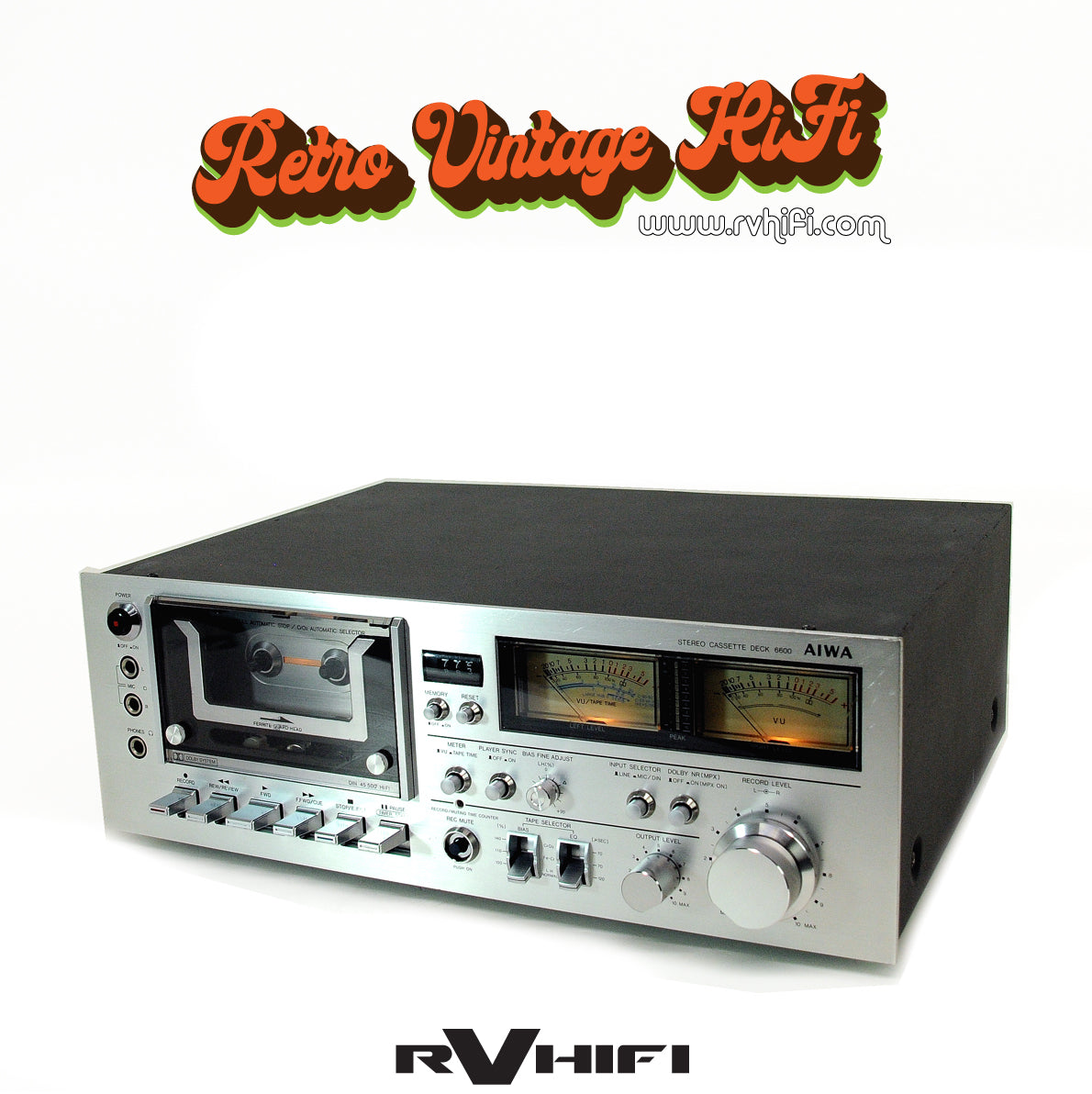 Aiwa AD-6600 Stereo Cassette Deck