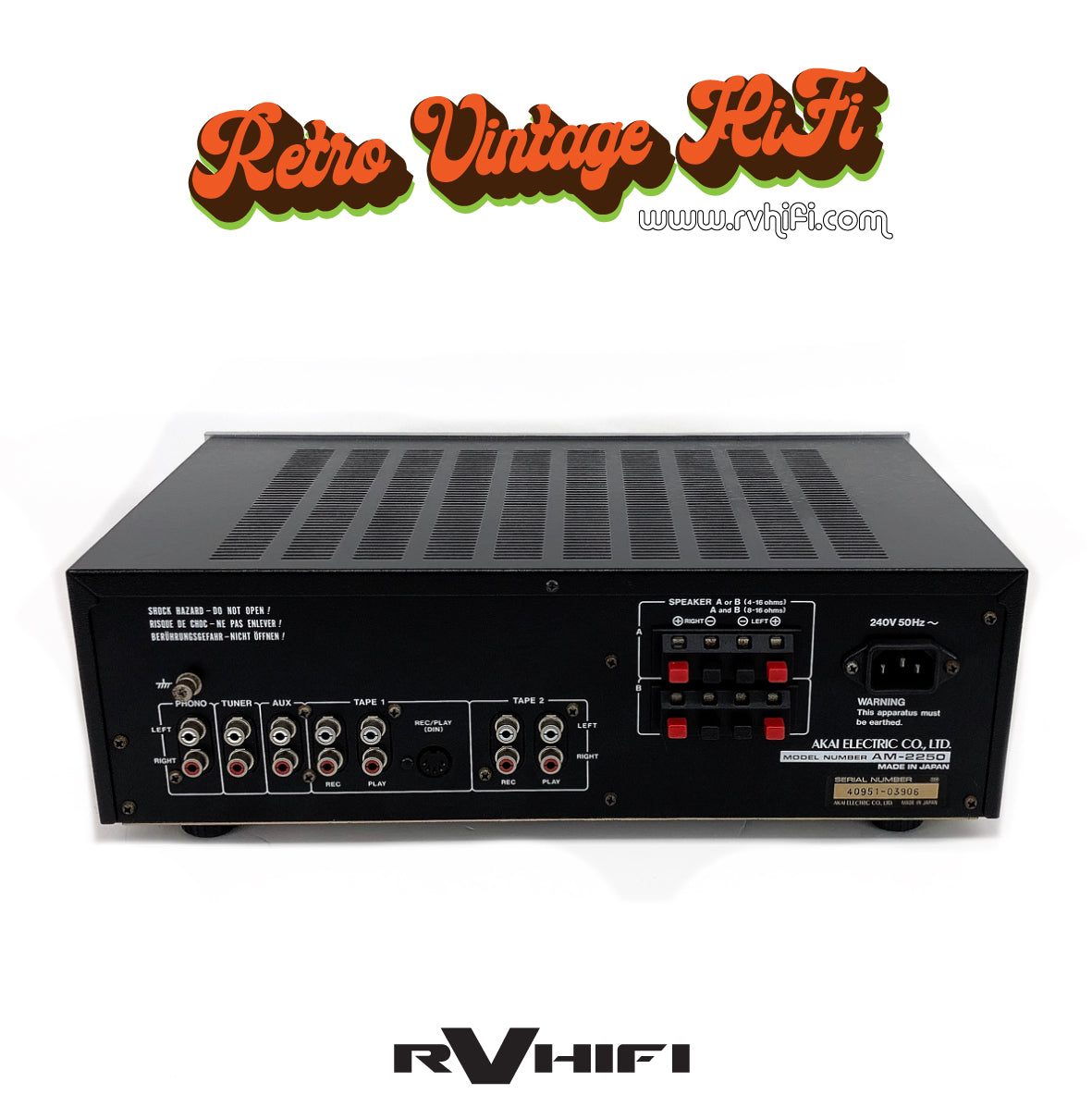 Akai AM-2250 Stereo Integrated Amplifier