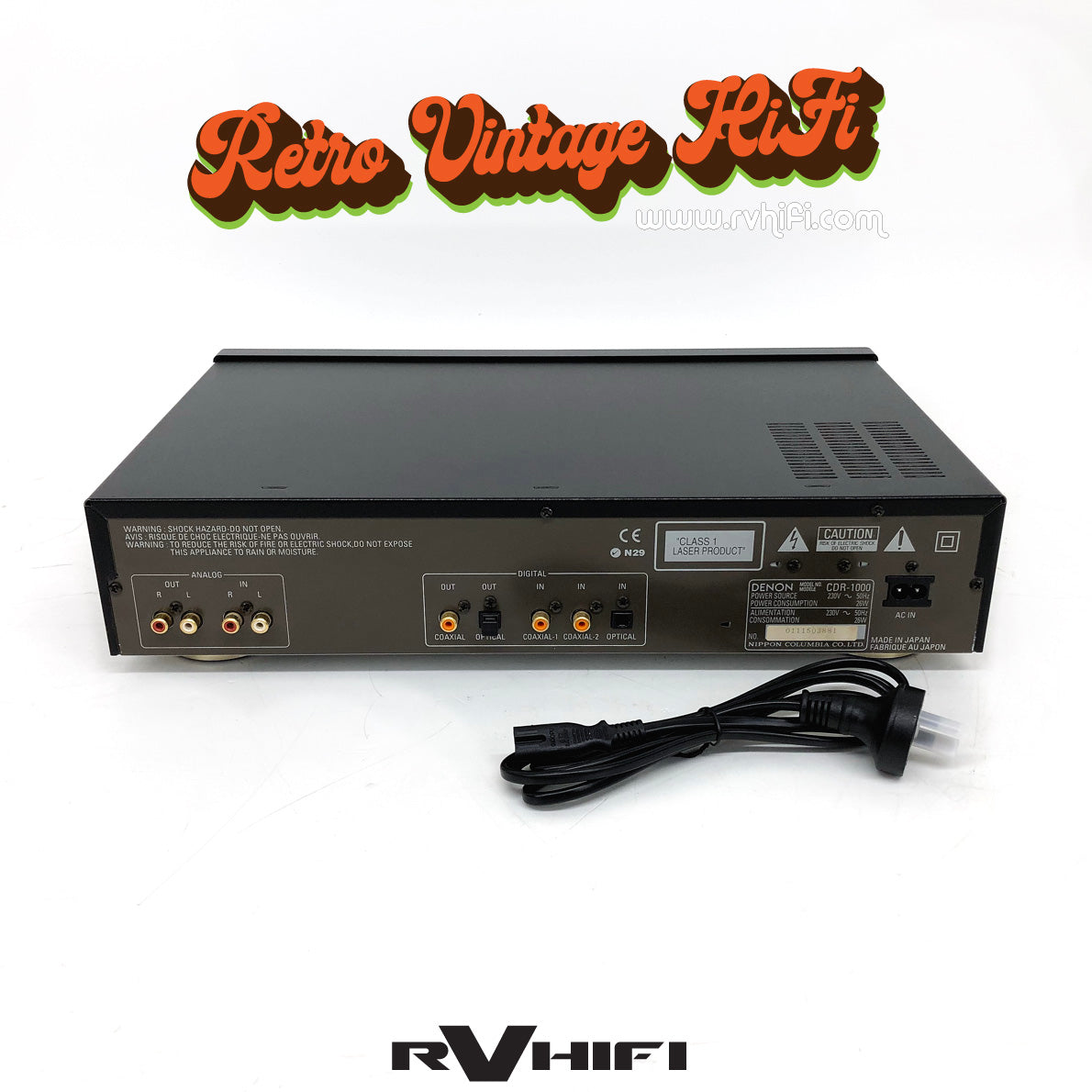 Denon CDR-1000 Compact Disc Recorder