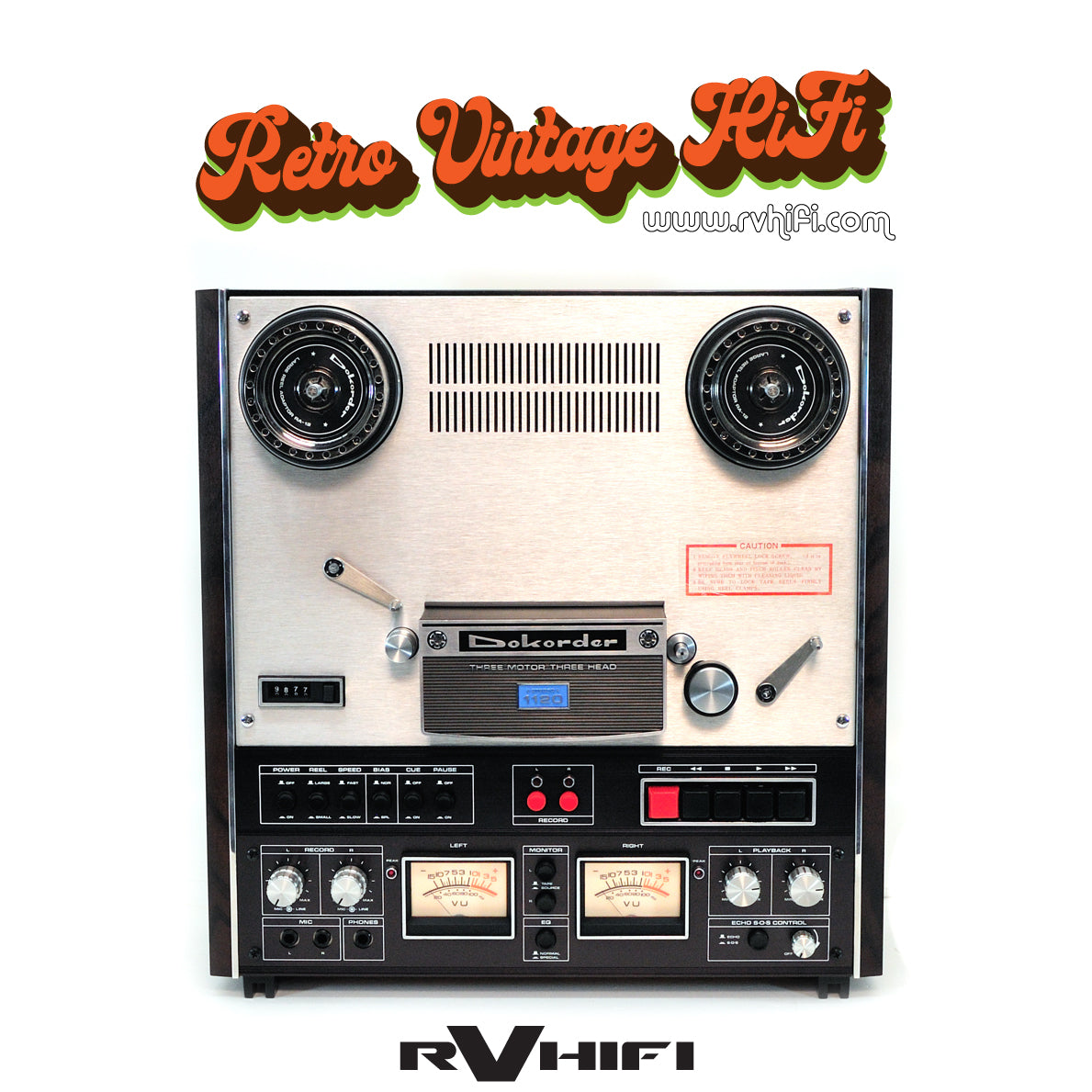 Buy Dokorder 1120 4-Track Stereo/Mono Tape Deck Online in Australia – RV  HIFI