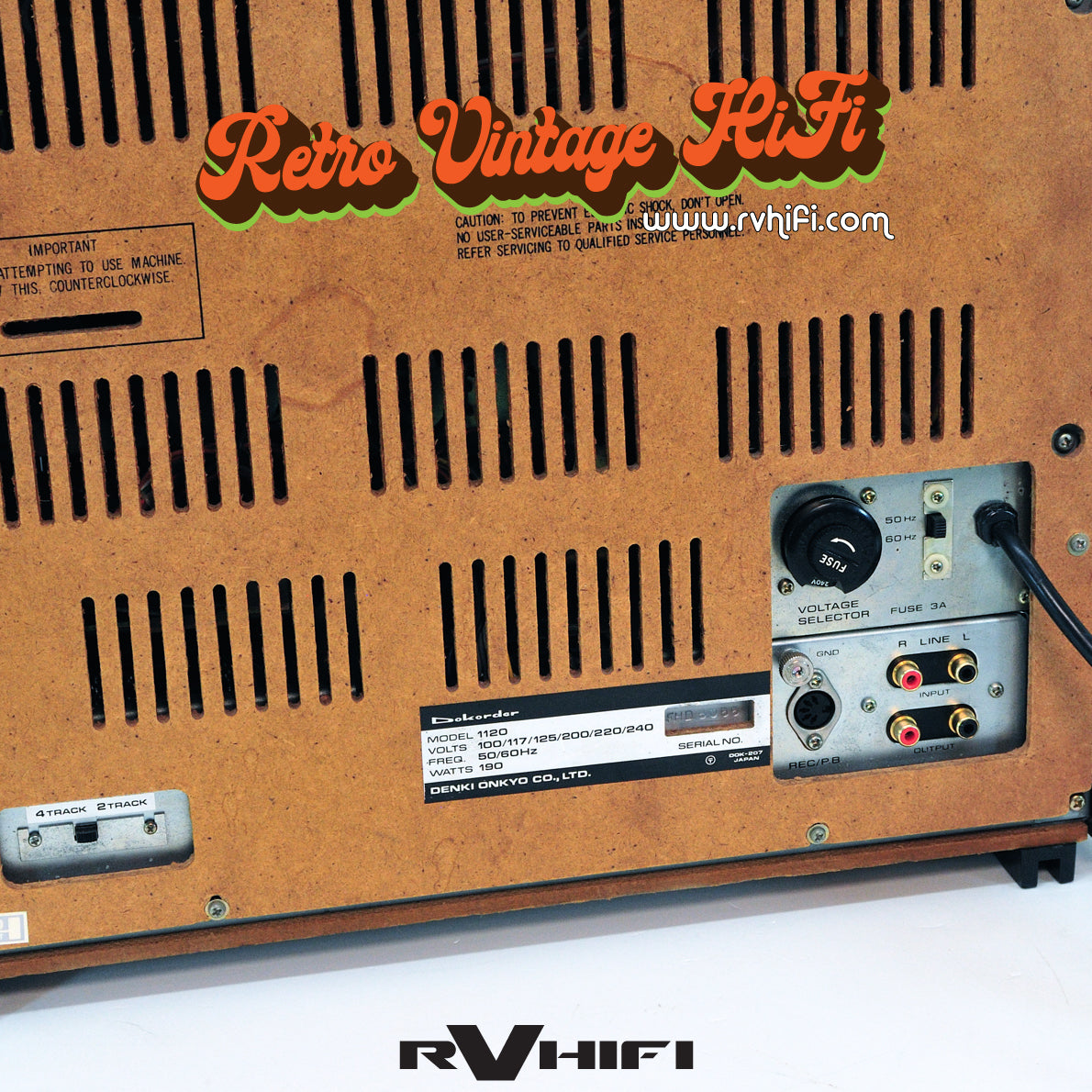 Buy Dokorder 1120 4-Track Stereo/Mono Tape Deck Online in Australia – RV  HIFI