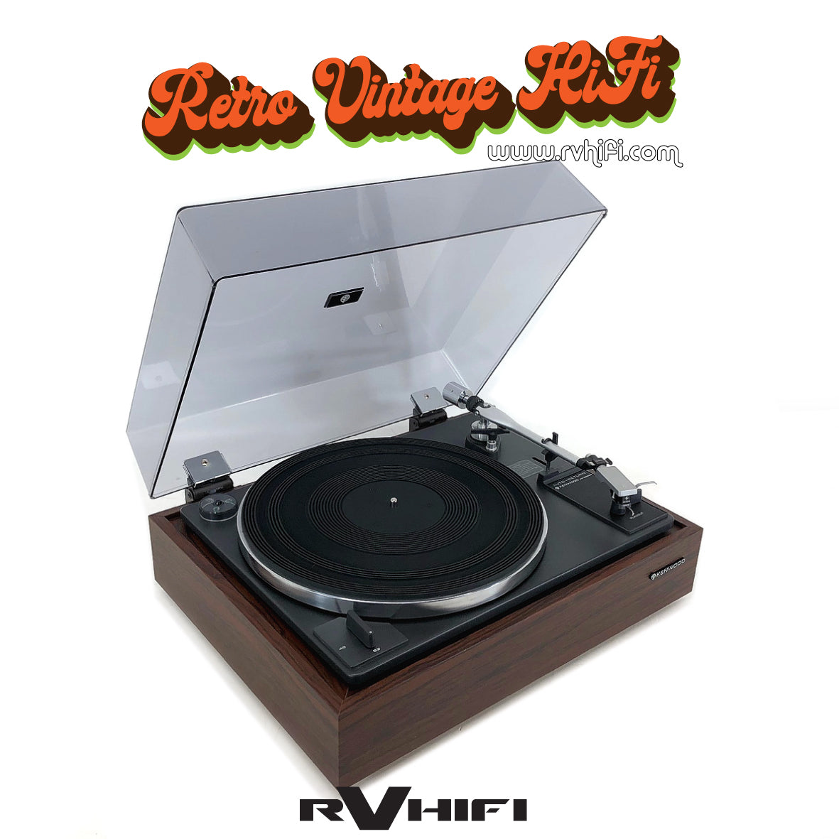 Kenwood KP-2022A 2-Speed Belt Drive Turntable