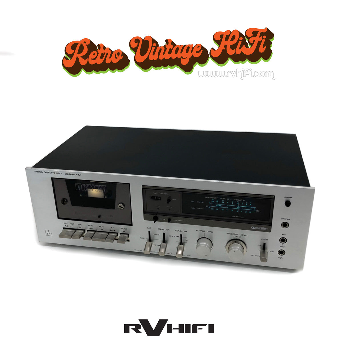 Luxman K-5A Stereo Cassette Deck