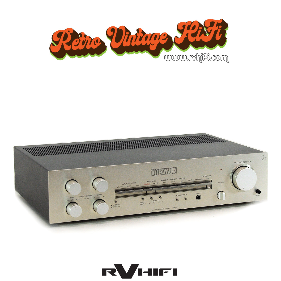 Luxman L-5 Solid State Integrated DC Amplifier