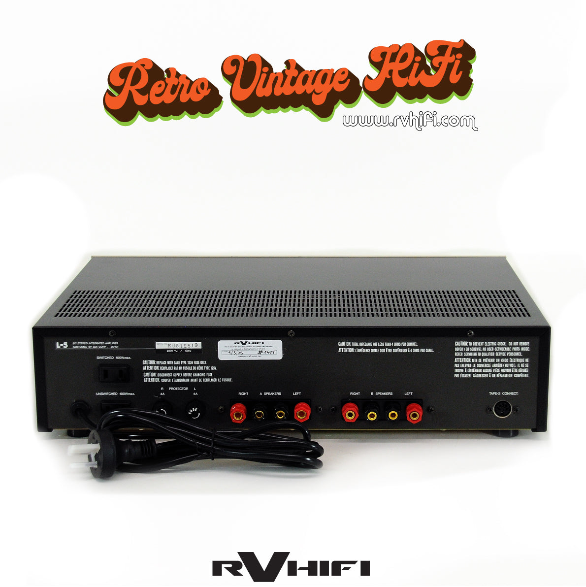 Luxman L-5 Solid State Integrated DC Amplifier