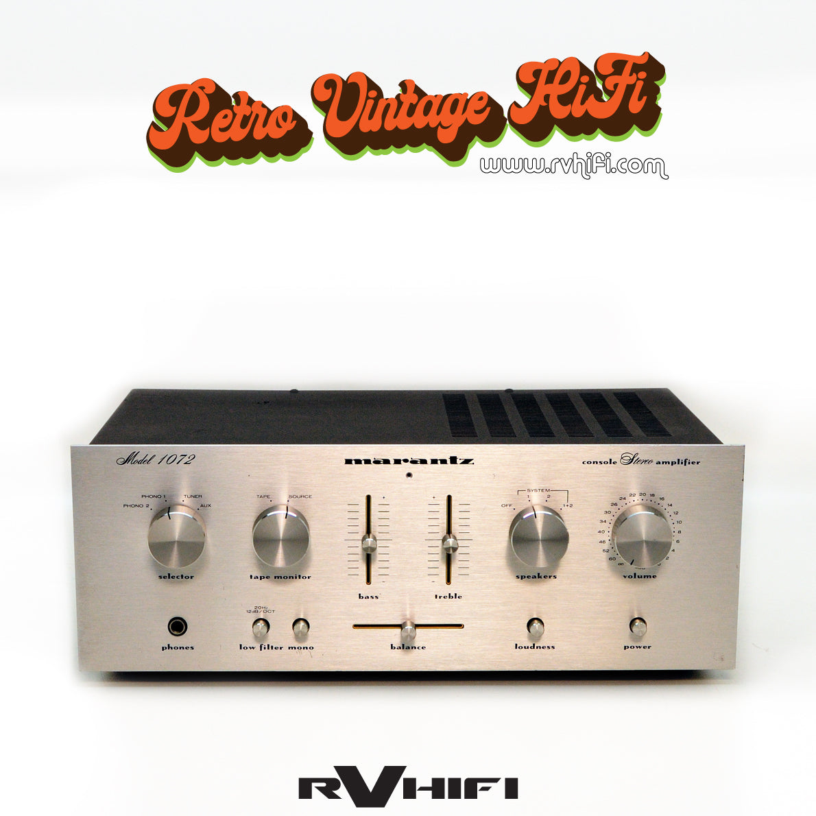 Marantz 1072 Stereophonic Amplifier