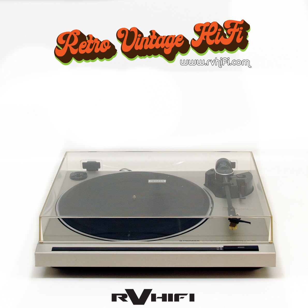 Pioneer PL-120 Auto Return Belt Drive Turntable