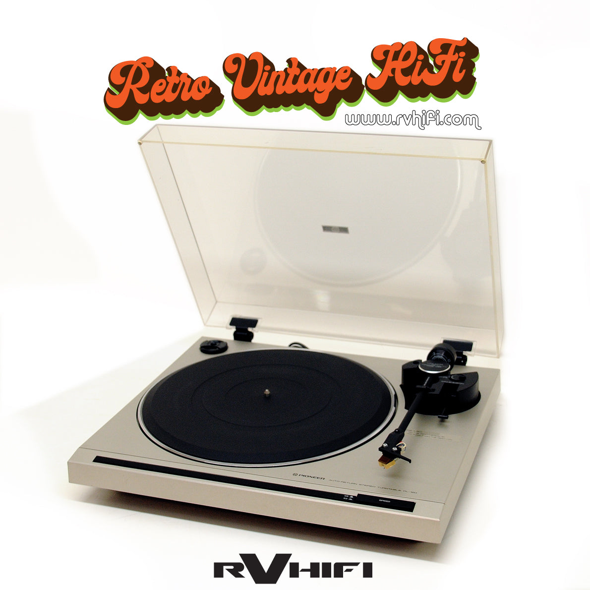 Pioneer PL-120 Auto Return Belt Drive Turntable