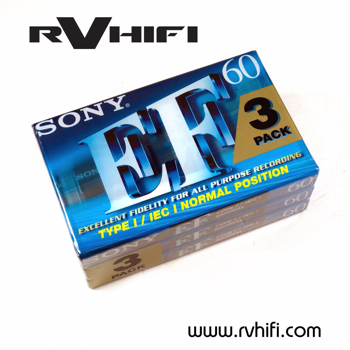 SONY C-60EFB 3 PACK
