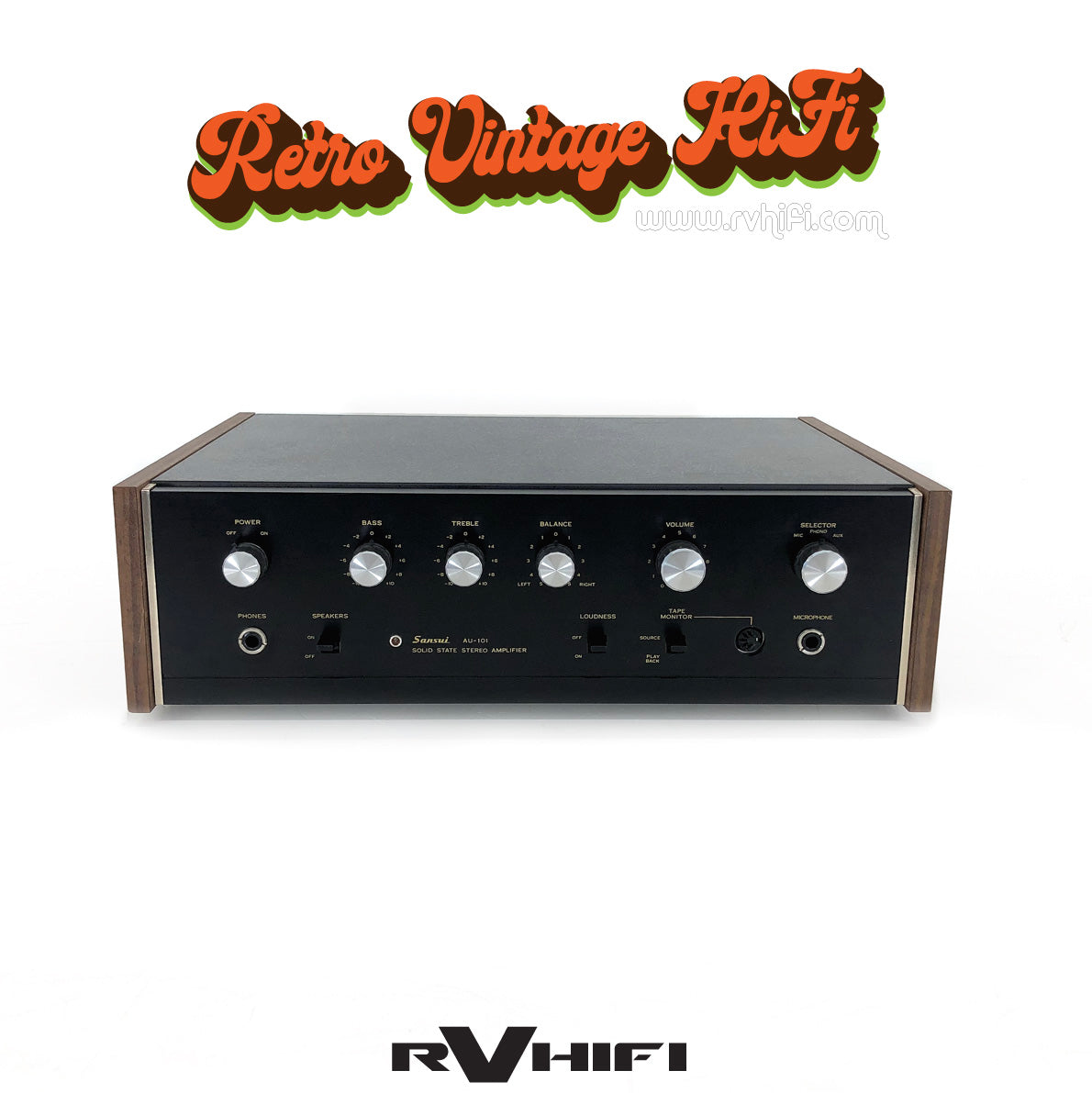 Sansui AU-101 Solid State Stereo Amplifier