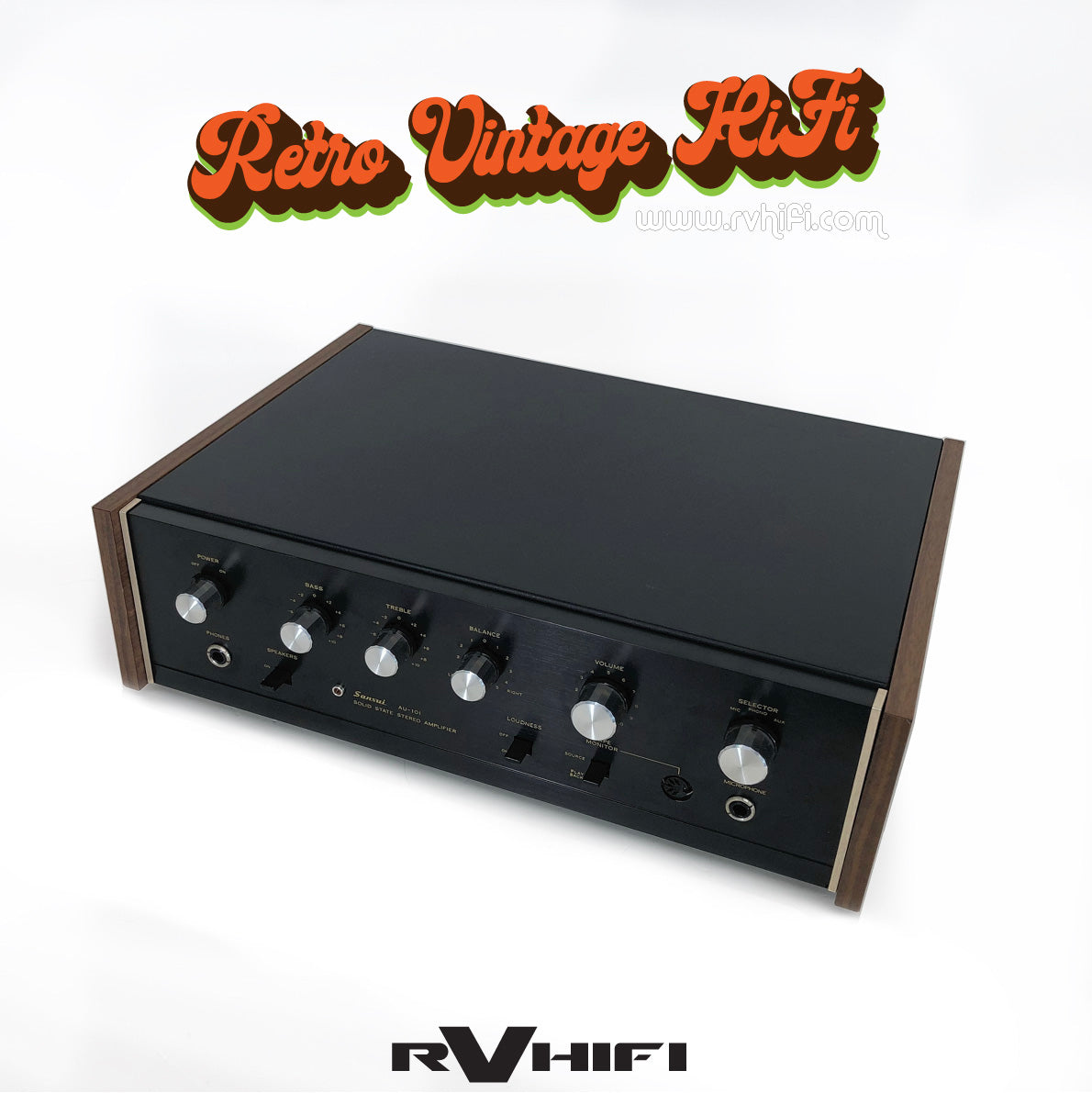Sansui AU-101 Solid State Stereo Amplifier