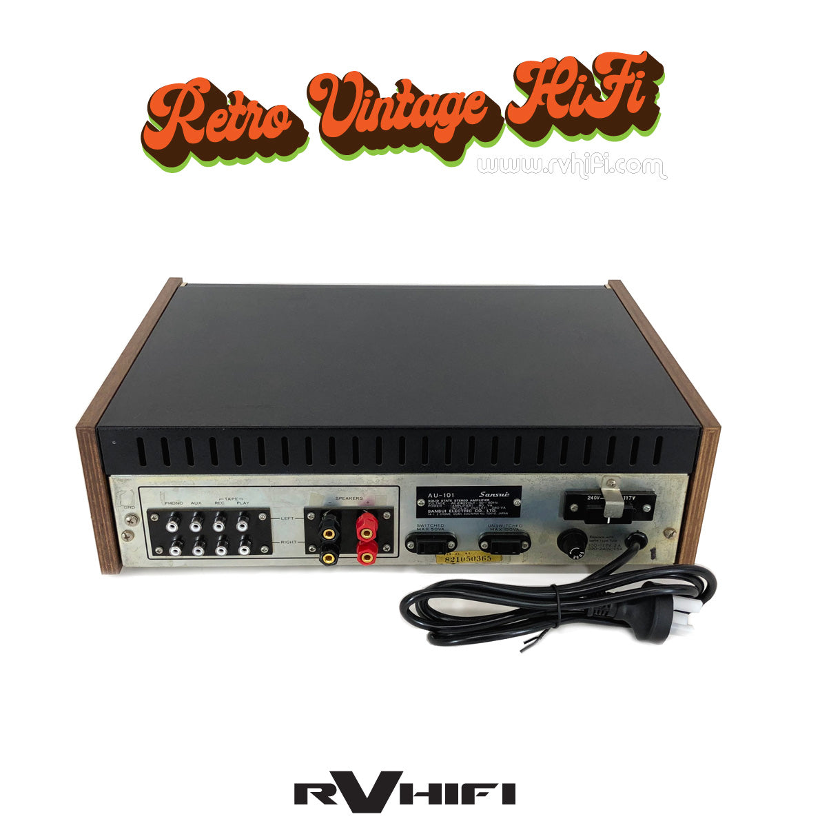 Sansui AU-101 Solid State Stereo Amplifier