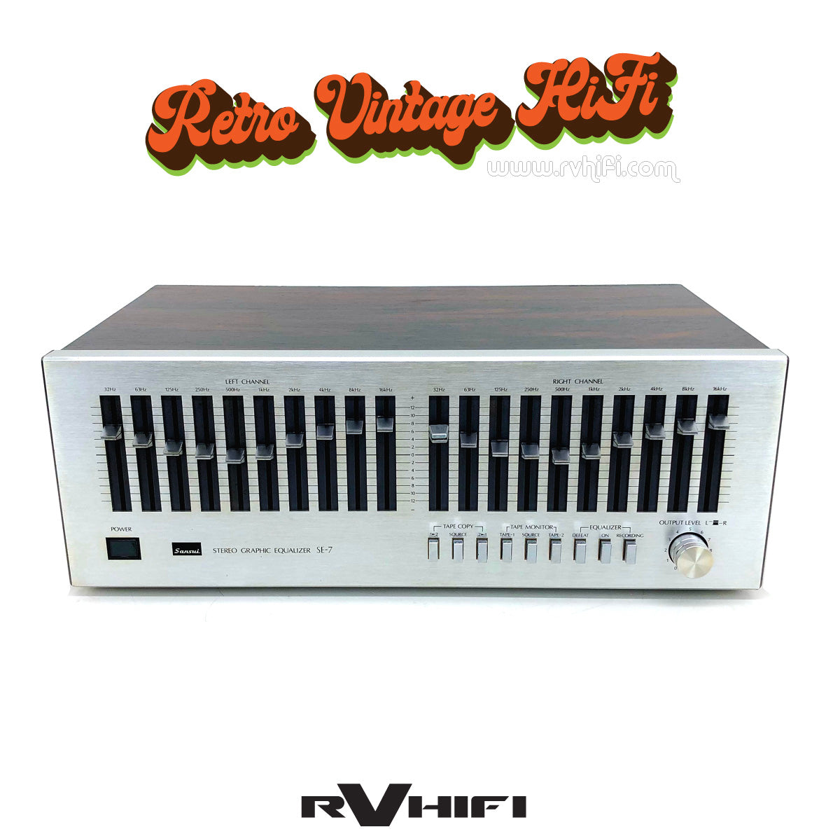 Sansui SE-7 Stereo Graphic Equaliser