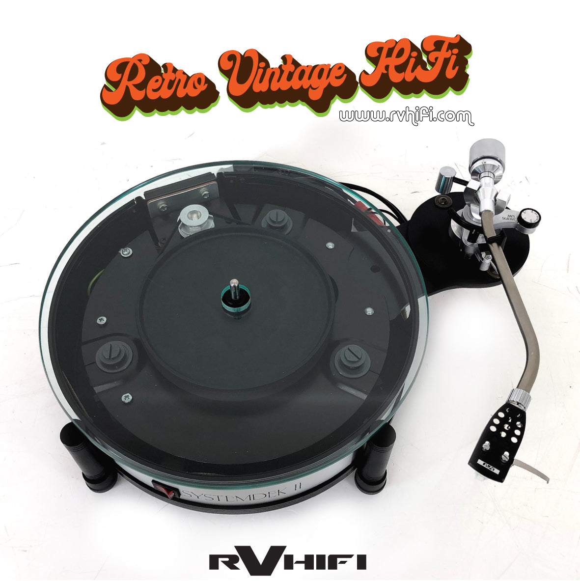 Systemdek II 2-Speed Sprung Chassis Turntable
