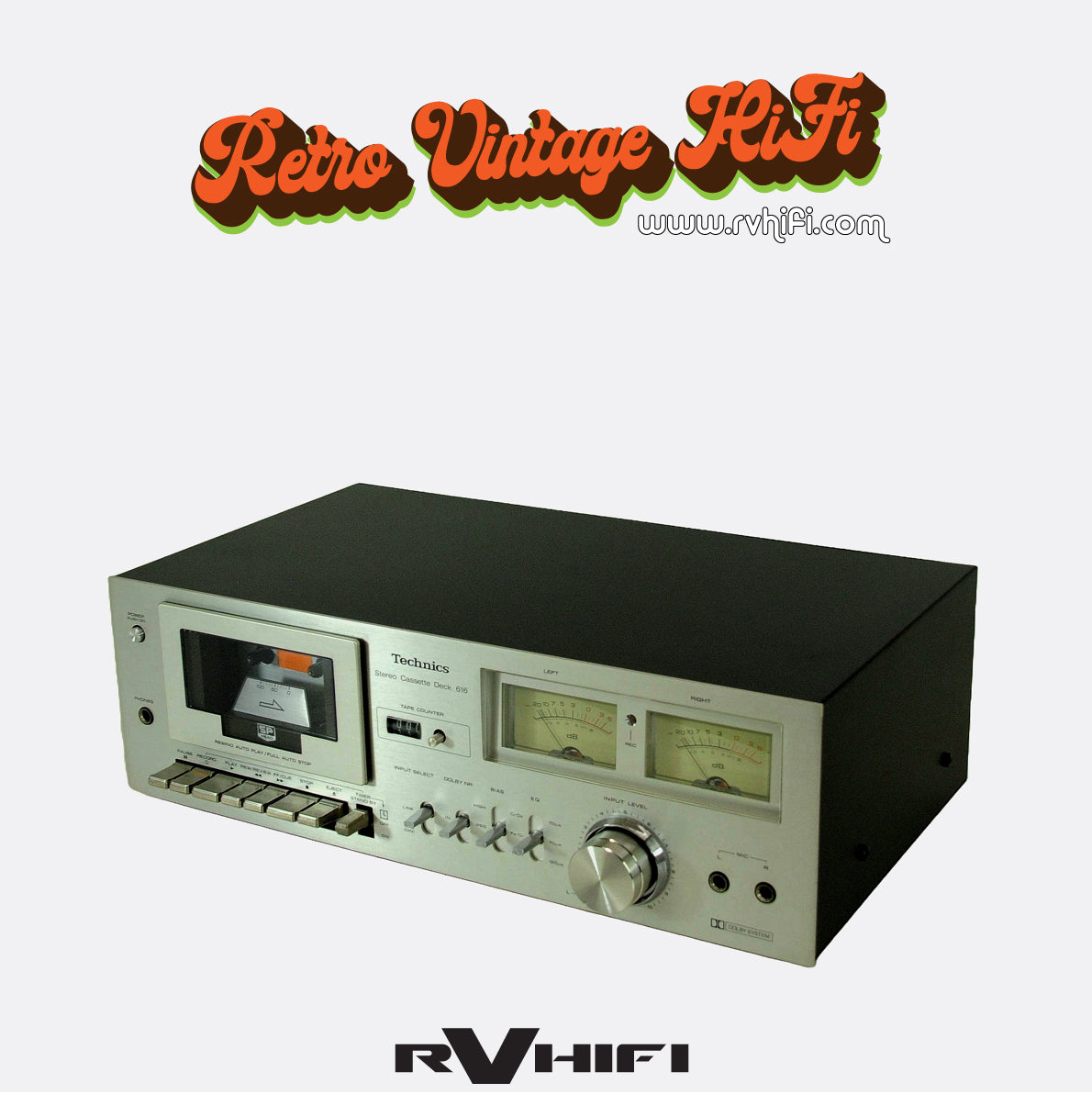 Technics RS-616 Stereo Cassette Deck