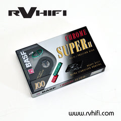 BASF Chrome SuperII Cassette Tape 100min RV HI FI