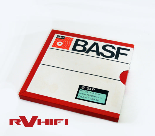 BASF SP54R Reel to Reel blank tape RV HI FI