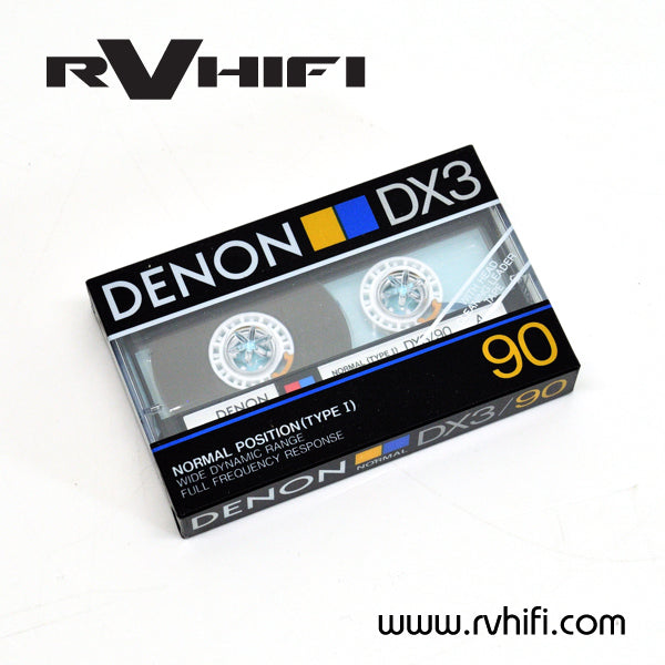 DENON DX3 90 Minute Cassette RV HI FI