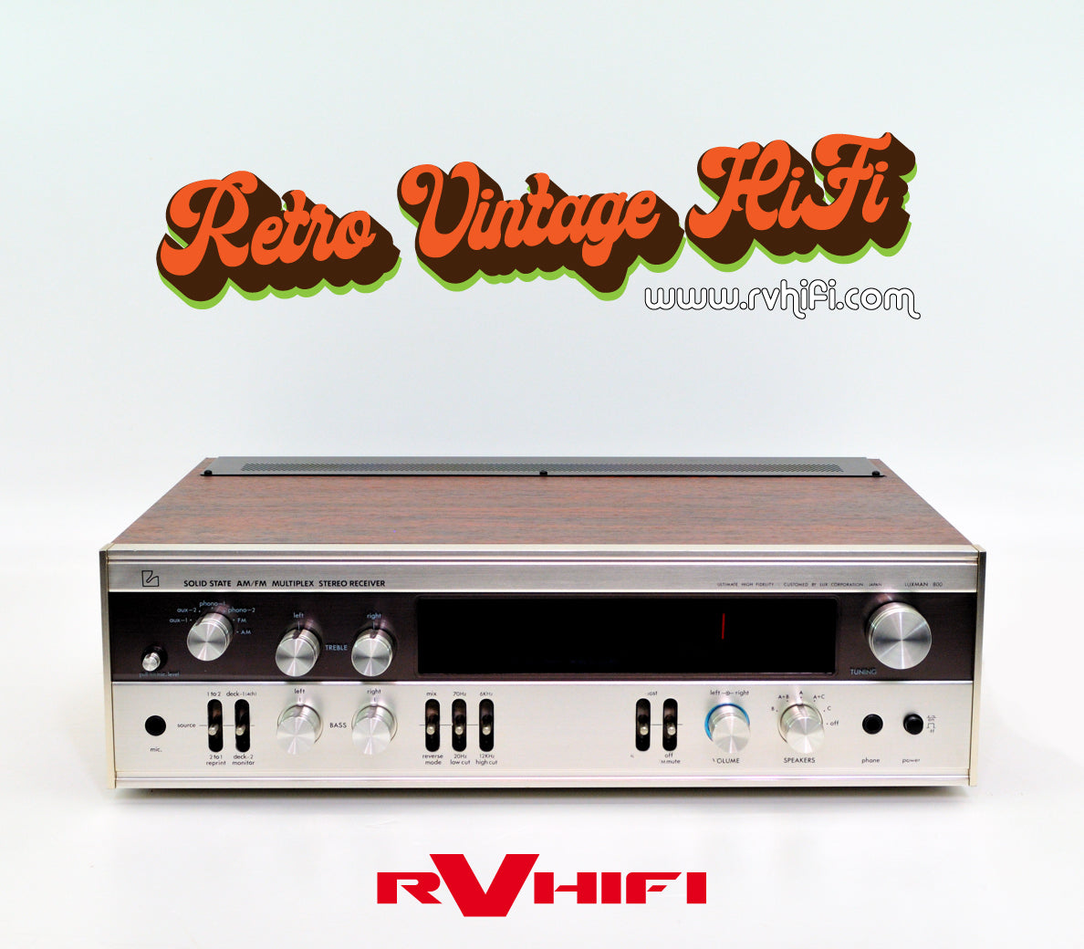 Buy Luxman R-800 Solid State AM/FM Multiplex Receiver Online in ...