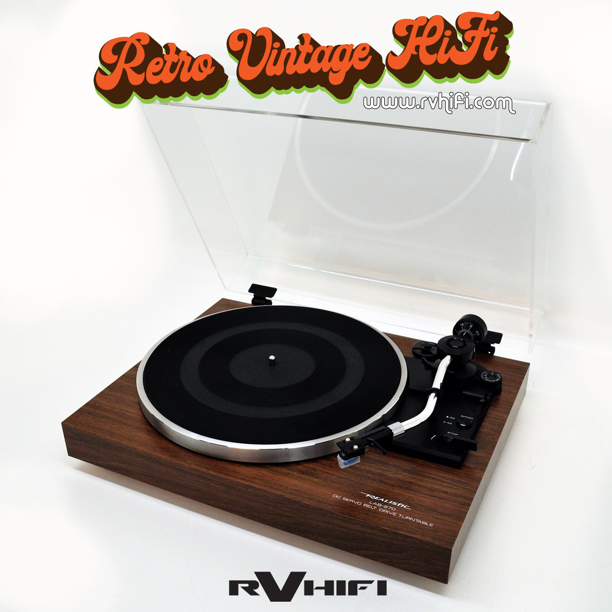 Realistic Lab 65 Buy Realistic LAB-270 Automatic Turntable Online in Australia – RV HIFI