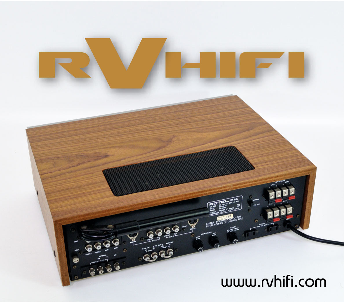 Rotel RX-800 AM/FM Stereo Receiver – RV HI FI