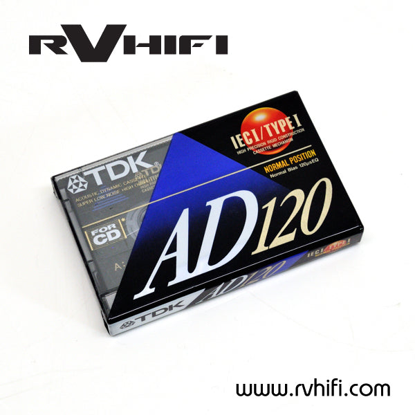 TDK AD120 Cassette Tape RV HI FI