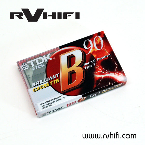 TDK B90 Cassette Tape RV HI FI