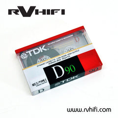 TDK D90 Cassette Tape 90min