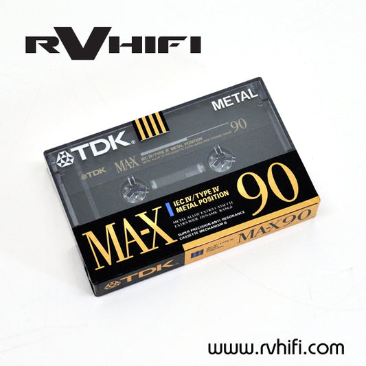 TDK MA-X90 Cassette Tape RV HI FI