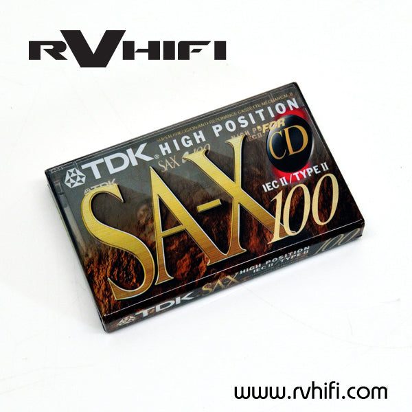 TDK SA-X100 Cassette Tape RV HI FI